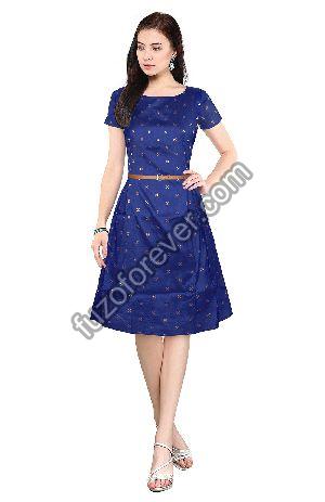 Blue Isha 222 Designer Dress