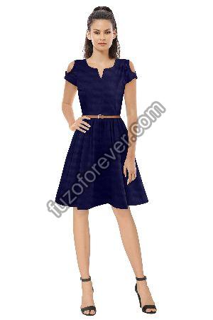 Blue Isha 292 Designer Dress