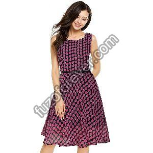 Pink Strawberry Designer Dress