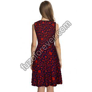 Red Fiza Designer Dress