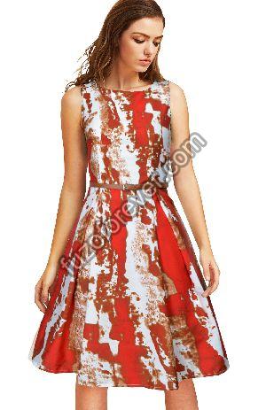 Red Vivo Designer Dress
