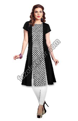 Tipsy Kurti 111 Black A.