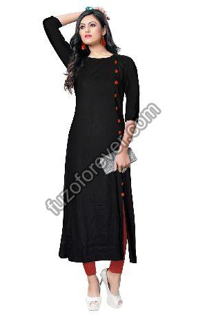 Tipsy Kurti 141 Black A.