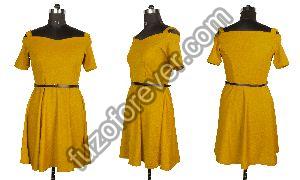 Yellow Isha 61 Designer Dress