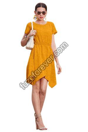 Yellow Vegas Designer Dress