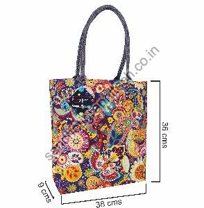 Canvas Tote Bag STB010- Paisley