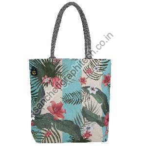 Canvas Tote Bag STB014- Tropical Flower