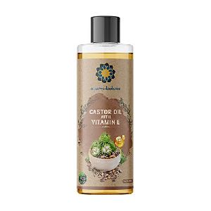 Pure Cold-Pressed Castor Oil with Vitamin E 200 ML