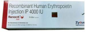 Renocrit 4000IU Injection