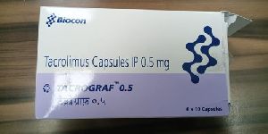 Tacrograf 0.5mg Capsules