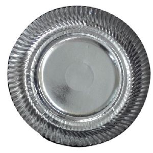 Silver Paper Plate