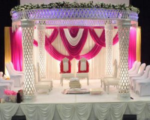 Crystal Wedding Mandap