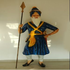 Fiber Nihang Statue