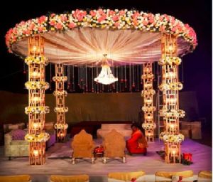 Iron Wedding Mandap