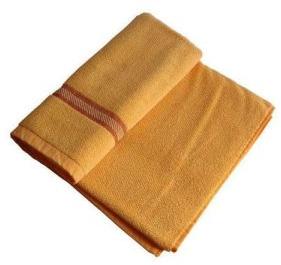 Plain Striped Bath Towels