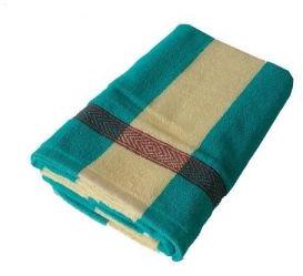 Soft Striped Bath Towels