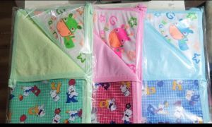 baby terry towel plastic sheet