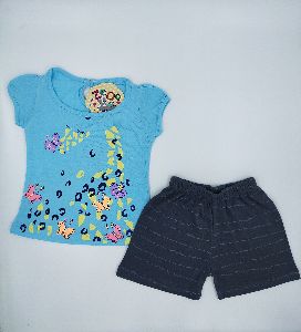 Baby Girls Shorts Set