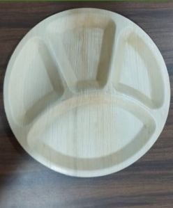 Areca Leaf 4 Partition Plate