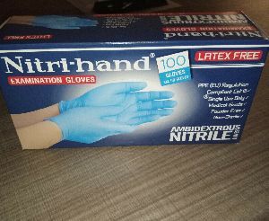 Sensitivity Nitrile Medical Examination Gloves Powder Free