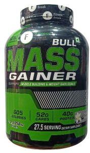 fitness freak bull mass gainer powder