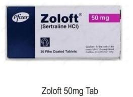 Zoloft 50mg Tab