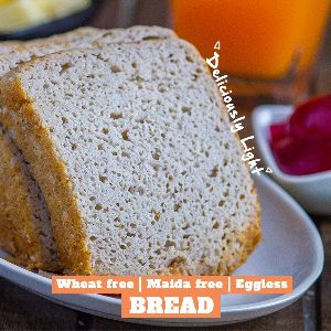gluten free eggless wheat free bread premix