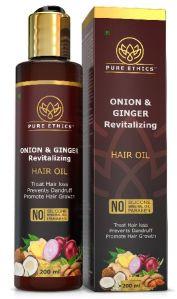 Onion and Ginger Revitalising Hair Oil