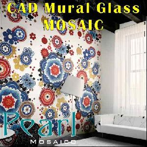 Glass Mosaic Tiles wall Mural