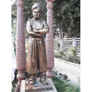 Fiber Swami Vivekanand Statue