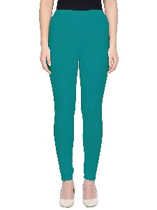 Green Churidar Leggings