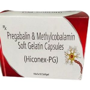 Pregabalin And Methylcobalamin Soft Gelatin Capsules