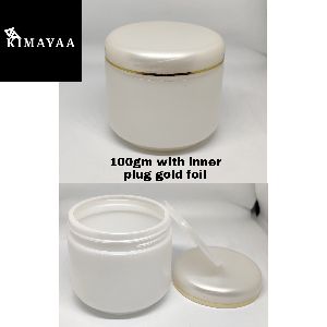 100gm Cosmetic containers with inner plug