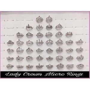 Ladies Crown Rings