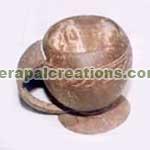 Coconut Shell Mug without Handle
