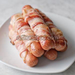 Pork Bacon Wrapped Sausage