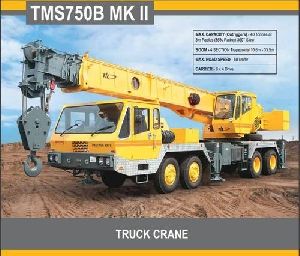 Yellow Hydraulic Truck Cranes