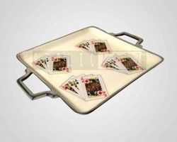 Playing Card Serving Tray