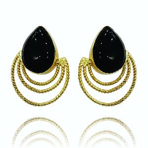 Earrings In Brass