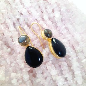 Labradorite Earrings