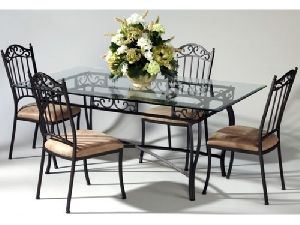 Black Wrought Iron Dining Tables
