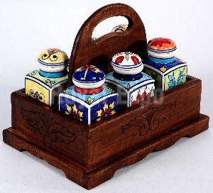 Ceramic Spice Jars