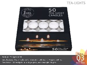 Tea Light Candle 10-50