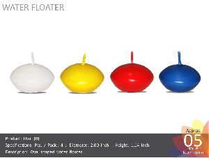 Water Floating Candle Oval (B)