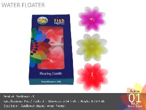 Water Floating Candle Sunflower (B)