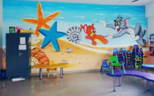 Nursery School Wall Painting Artist.