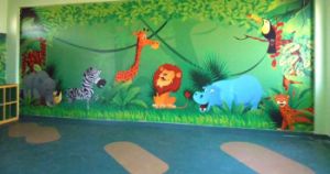 Play school interior design .