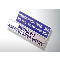 Printed Identification Label