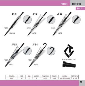 umbrella frames