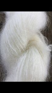 White Mohair Yarn